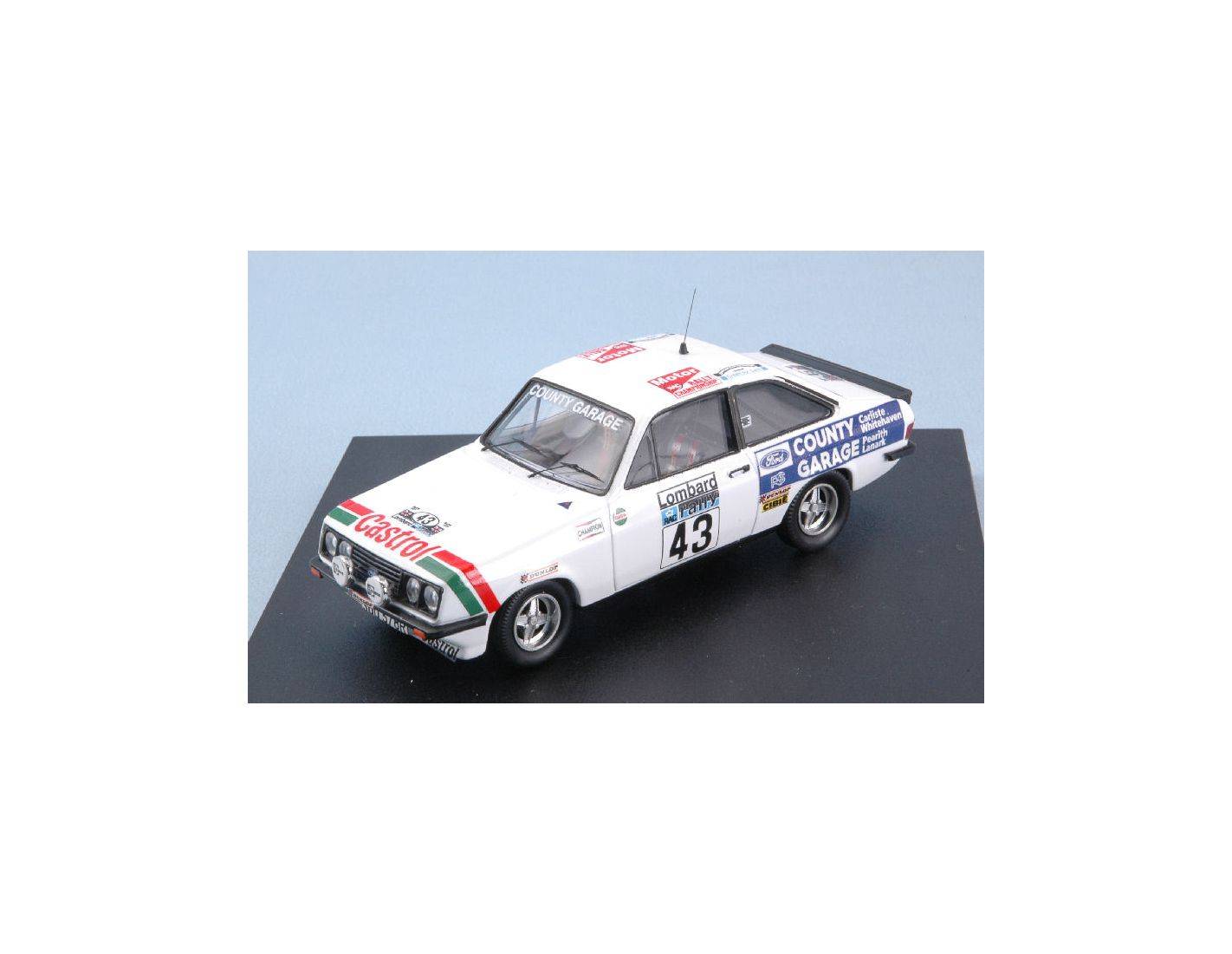 Trofeu Tf1813 Ford Escort N.43 12Th Rs 2000 R.a.c. Rally 1977 M.wilson-R.palmer 1:43 Modellino