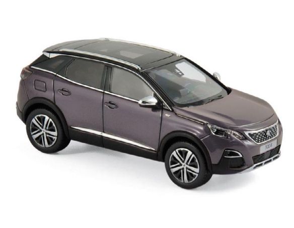 Norev NV473888 PEUGEOT 3008 GT 2016 PLATINIUM GREY 1:43 Modellino