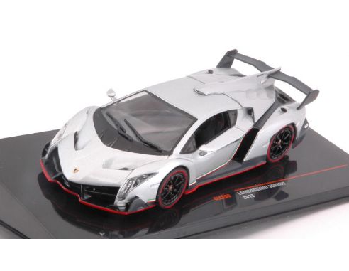Ixo model CLC293 LAMBORGHINI VENENO 2013 SILVER 1:43 Modellino