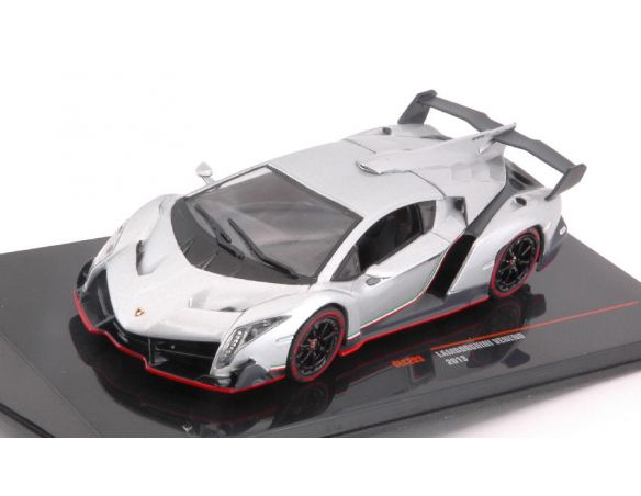 Ixo model CLC293 LAMBORGHINI VENENO 2013 SILVER 1:43 Modellino