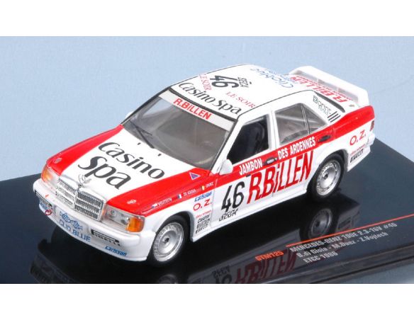 Ixo model GTM125 MERCEDES 190E 2.3-16V N.46 ETCC 1986  DI GIOIA-DUEZ-VOJTECH 1:43 Modellino