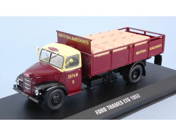 Ixo model TRU018 FORD THAMES ET6 RAYMOND HOLLANDS LTD 1953 1:43 Modellino
