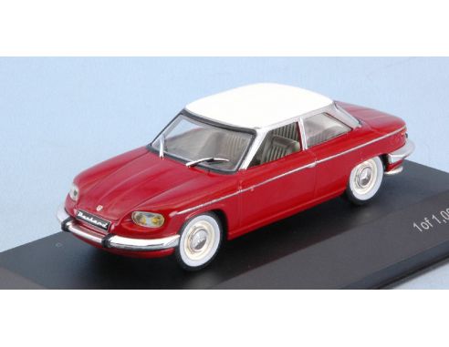 White Box WB112 PANHARD 24 BT 1964 DARK RED/CREAM 1:43 Modellino