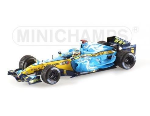 Minichamps PM400060101 RENAULT F.ALONSO 2006 BRITISH 1:43 Modellino