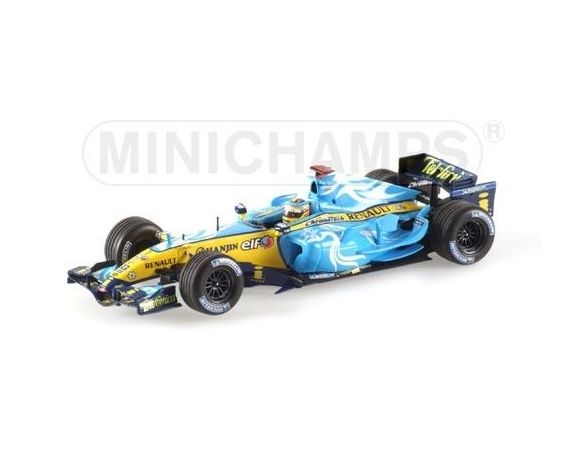 Minichamps PM400060101 RENAULT F.ALONSO 2006 BRITISH 1:43 Modellino