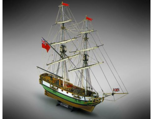 Mini Mamoli MV45 Portsmouth brigantino inglese 1796 Kit Navi 1:64 Modellino