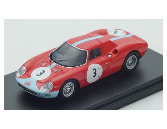 Looksmart LSRC25 FERRARI 250 LM N.3 10th 1000 KM PARIS 1964 J.STEWART-L.SCARFIOTTI 1:43 Modellino