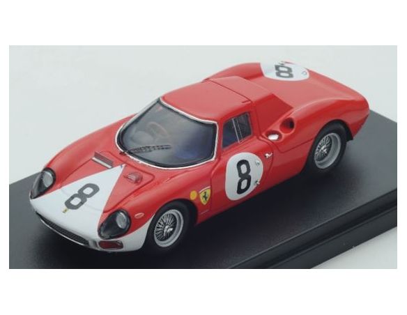 Looksmart LSRC26 FERRARI 250 LM N.8 2nd 12 H REIMS 1964 J.SURTEES-L.BANDINI 1:43 Modellino