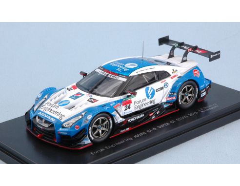 Ebbro EB45626 NISSAN GT-R N.24 6th RD.6 SUGO SUPER GT500 2018 OLIVEIRA-TAKABOSHI 1:43 Modellino