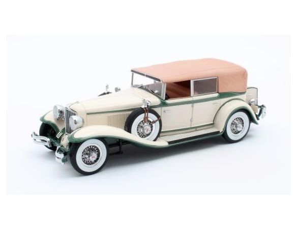 MATRIX SCALE MODELS MX40307-012 CORD L-29 PHAETON SEDAN CLOSED 1931 CREME 1:43 Modellino