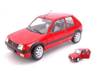 Solido SL1801702 PEUGEOT 205 GTI 1900 PHASE 1 RED 1:18 Modellino