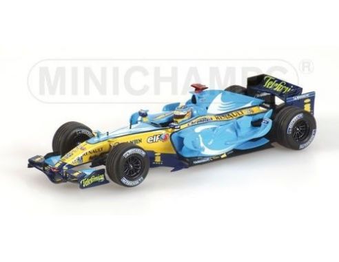 Minichamps PM400060201 RENAULT F.ALONSO W.CH.2006 1:43 Modellino
