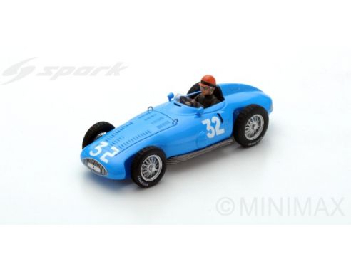 Spark Model S5313 GORDINI T32 H.DA SILVA RAMOS 1956 N.32 8th FRENCH GP 1:43 Modellino