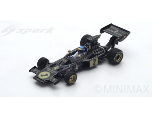Spark Model S7128 LOTUS 72E R.PETERSON 1973 N.2 WINNER FRENCH GP 1:43 Modellino