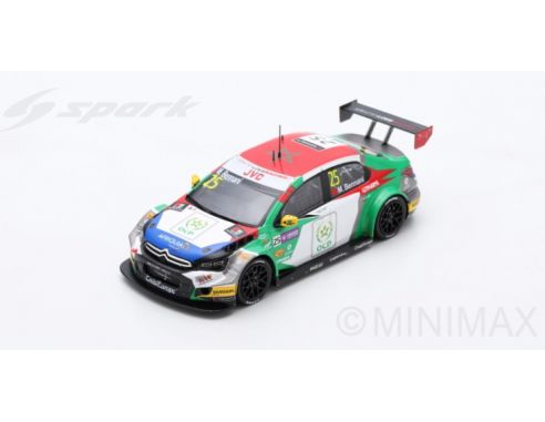 Spark Model SA158 CITROEN C-ELYSEE WTCC N.25 WINNER Rd.1 MACAU GUIA RACE 2017 M.BENNANI Modellino