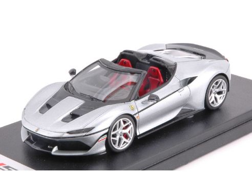 Looksmart LS485D FERRARI J50 MET.GREY W/SILVER WHEELS 1:43 Modellino