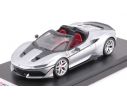 Looksmart LS485D FERRARI J50 MET.GREY W/SILVER WHEELS 1:43 Modellino
