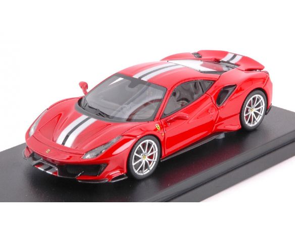 Looksmart LS488A FERRARI 488 PISTA GENEVE MOTORSHOW RED 2018 1:43 Modellino