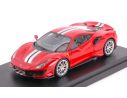 Looksmart LS488A FERRARI 488 PISTA GENEVE MOTORSHOW RED 2018 1:43 Modellino