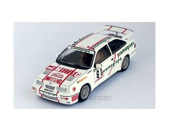 Trofeu TFRRAL73 FORD SIERRA COSWORTH N.61 R.PORT1987 NI AMORIM 1:43 Modellino
