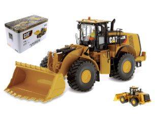Diecast Master DM85296 CAT 980K WHEEL LOADER W/ROCKCON 1:50 Modellino