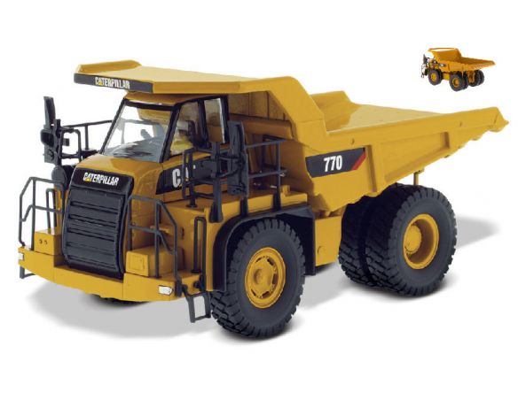 Diecast Master DM85551C CAT 770 OFF HIGHWAY TRUCK 1:50 Modellino
