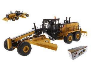 Diecast Master DM85552 CAT 24 MOTOR GRADER 1:50 Modellino