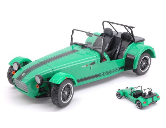 Solido SL1801801 CATHERAM SEVEN 275 GREEN 1:18 Modellino