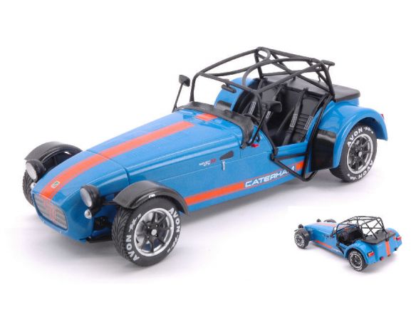 Solido SL1801802 CATHERAM SEVEN 275 ACADEMY-BLUE 1:18 Modellino