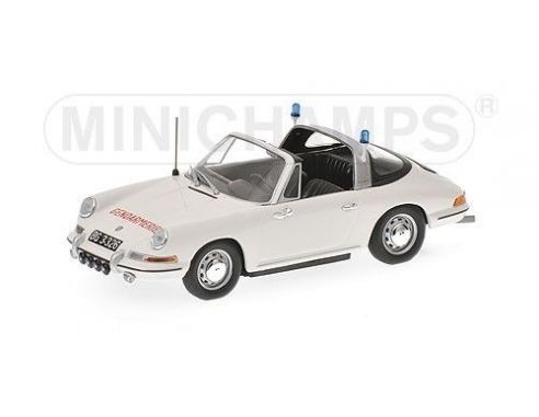 Minichamps PM400061191 PORSCHE 911 TARGA'65 GENDARMER.1:43 Modellino