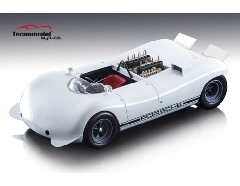 Tecnomodel TMD1884A PORSCHE 909 BERGSPYDER PRESENTATION HOCKENHEIM 1968 1:18 Modellino