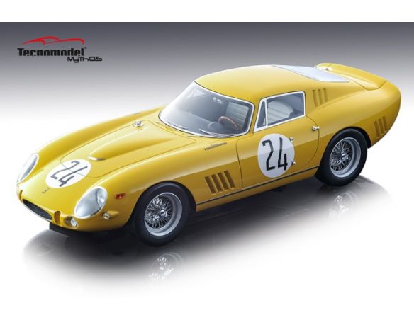 Tecnomodel TMD1885B FERRARI 275 GTB-C N.24 3rd LM 1965 W.MAIRESSE-J.BEURLYS 1:18 Modellino