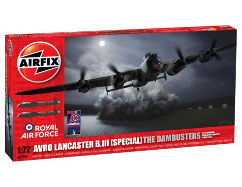 Airfix AX9007 AVRO LANCASTER B.III THE DAMBUSTERS KIT 1:72 Modellino