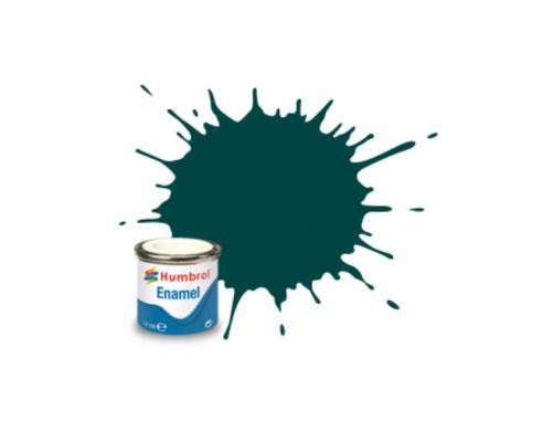 Humbrol HB0239 BRITISH RACING GREEN GLOSS Pz.6 Modellino