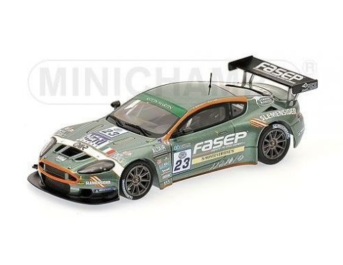 Minichamps PM400061323 ASTON MARTIN DBRS9 N.23 FIA GT3 SPA 2006 MUGELLI-ZANI 1:43 Modellino
