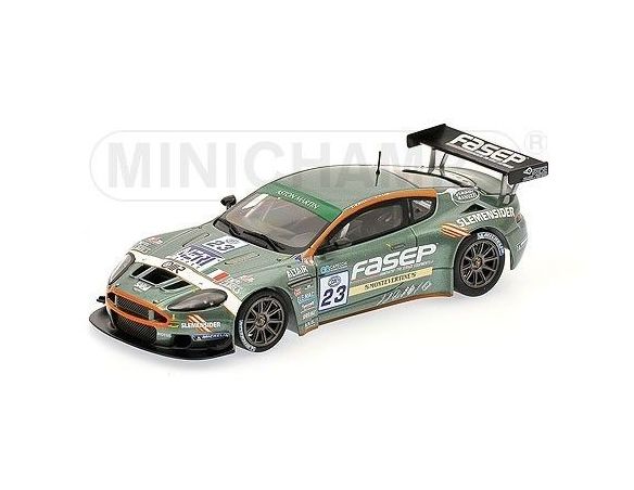 Minichamps PM400061323 ASTON MARTIN DBRS9 N.23 FIA GT3 SPA 2006 MUGELLI-ZANI 1:43 Modellino