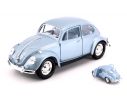 LUCKY DIE CAST LDC24202BL VW BEETLE 1967 METALLIC BLUE 1:24 Modellino