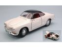 Hot Wheels LDC92198W VW KARMANN GHIA 1966 LIGHT CREAM W/BLACK ROOF 1:18 Modellino