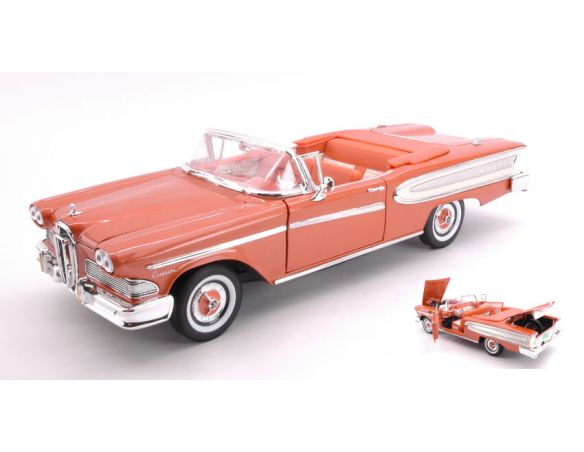 LUCKY DIE CAST LDC92298BR FORD EDSEL CITATION CONVERTIBLE 1958 LIGHT METALLIC BROWN 1:18 Modellino
