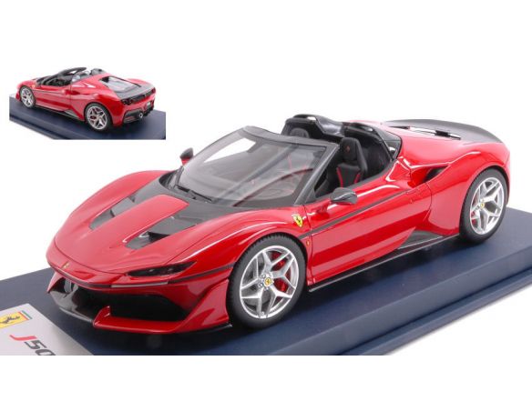 Looksmart LS18016 FERRARI J50 RED C/VETRINA 1:18 Modellino