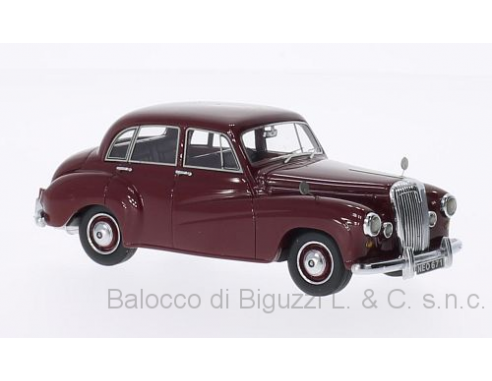 Neo Scale Models NEO45081 DAIMLER CONQUEST RHD 1953 DARK BROWN 1:43 Modellino