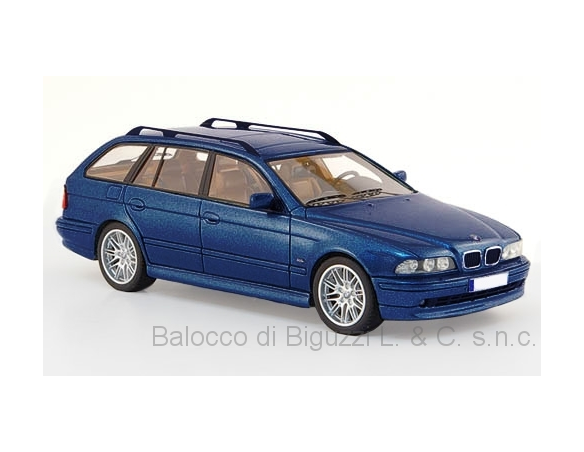 Neo Scale Models NEO49555 BMW 520 TOURING (E39) 2002 MET.BLUE 1:43 Modellino