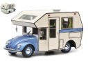 Schuco SH0114 VW BEETLE MOTORHOME BLUE 1:18 Modellino