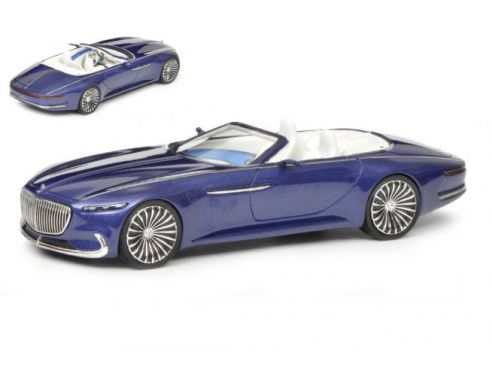 Schuco SH9002 MERCEDES MAYBACH VISION 6 CONVERTIBLE BLUE 1:43 Modellino