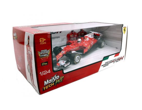 Maisto MI81204V FERRARI SF70-H 2017 S.VETTEL RADIOCOMANDO 1:24 Modellino