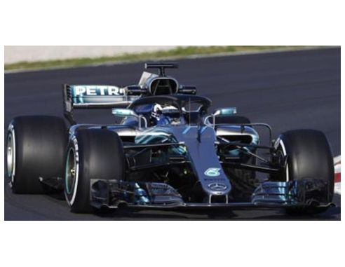 Spark Model S18344 MERCEDES F1 W09 V.BOTTAS 2018 N.77 2nd CHINESE GP 100 GP s 1:18 Modellino