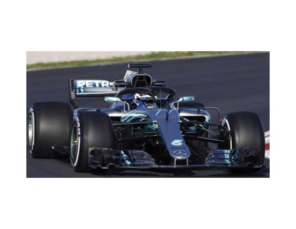 Spark Model S18344 MERCEDES F1 W09 V.BOTTAS 2018 N.77 2nd CHINESE GP 100 GP s 1:18 Modellino