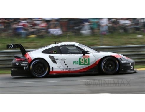 Spark Model S18403 PORSCHE 911 RSR N.93 27th LM 2018 PILET-TANDY-BAMBER 1:18 Modellino