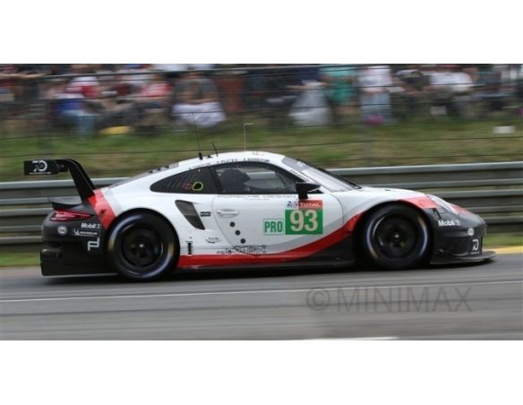 Spark Model S18403 PORSCHE 911 RSR N.93 27th LM 2018 PILET-TANDY-BAMBER 1:18 Modellino