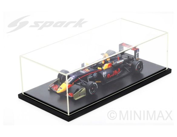 Spark Model S18MF17 DALLARA F3 N.18 WINNER F3 CUP MACAU 2017 D.TICKTUM W/ACRILIC COVER 1:18 Modellino